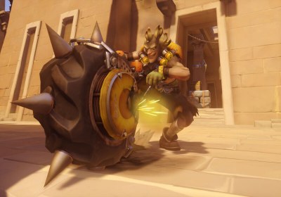 colin furze junkrat rip-tire overwatch with video