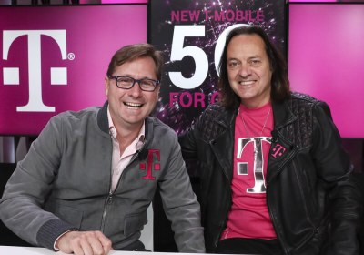 john legere t-mobile ceo mike sievert t-mobile sprint wework