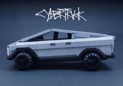 fan- lego cybertruck tesla lego cybertruck