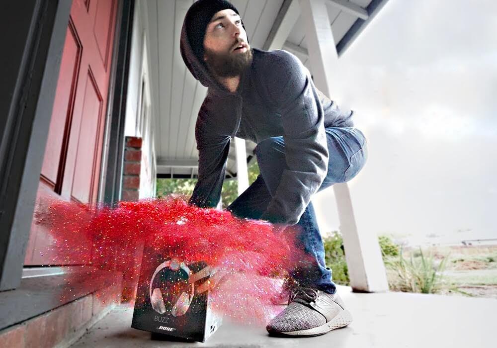 Exploding Glitter Bomb 4.0 Vs. Package Thieves A new and improved Glitterbomb returns to catch package thieves | TechSpot
