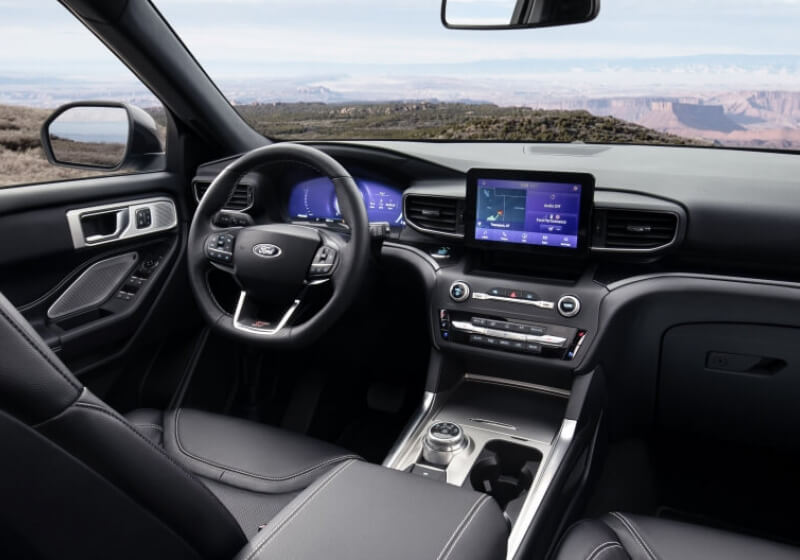 Ford's 2020 Explorer features a 'calm' mode that eliminates visual