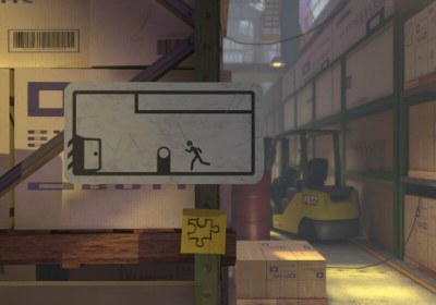 pedestrian puzzle game platformer the pedestrian