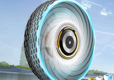 goodyear concept 3d printing tire wheel with video