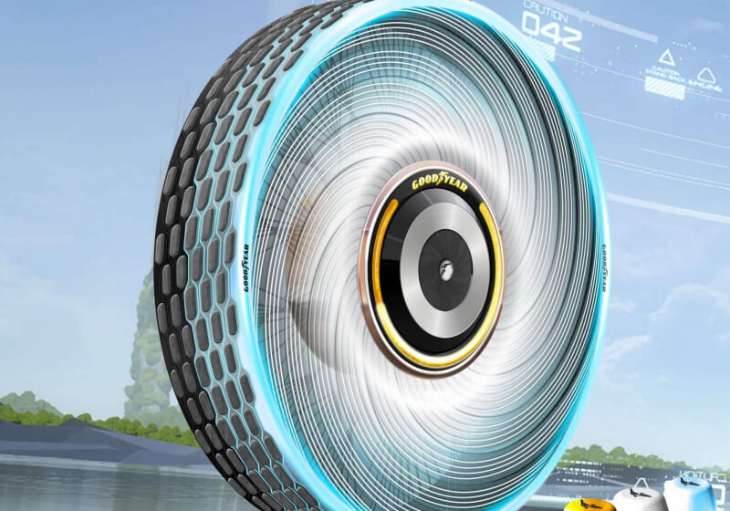 Goodyear's newest smarttire concept 'prints' tread on the fly TechSpot