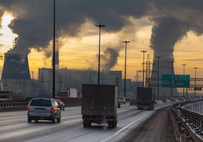 coronavirus air pollution with video