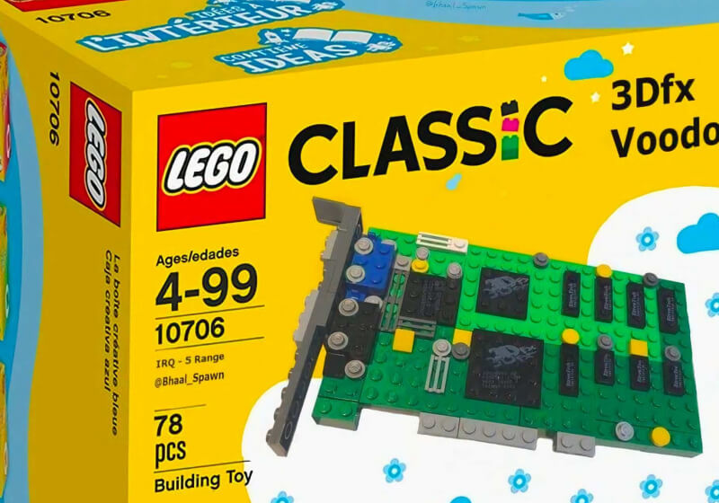 You can help make this Lego 3Dfx Voodoo 3D graphics card a reality TechSpot