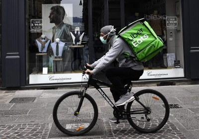delivery uber eats doordash grubhub