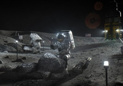 nasa blue origin spacex space moon with video