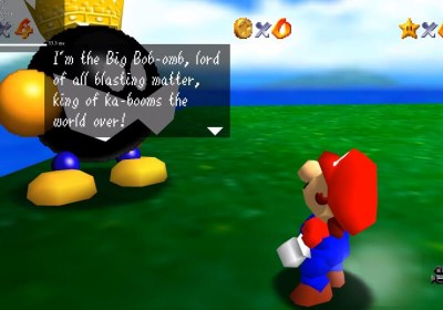 fan super mario with video