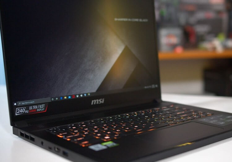 msi laptop gaming laptop