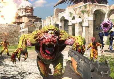 google sam stadia serious sam croteam devolver digital serious sam 4 google stadia with video