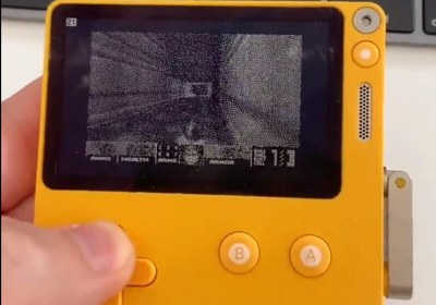 doom playdate handheld port with video
