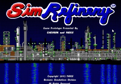 simrefinery simcity maxis with video