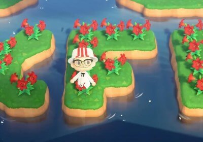 kfc animal crossing horizons animal crossing new horizons