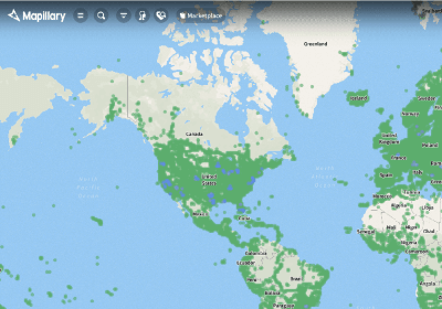 facebook google street view mapillary maps with video