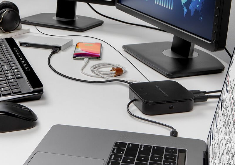 Belkin ベルキンThunderbolt 3 Dock Core Belkin Thunderbolt 3 Dock Core Dual 4k 60Hz, 40Gbps Cable