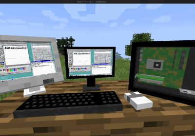 minecraft mod lets build run virtual machines -game windows minecraft doom virtual machine modding with video