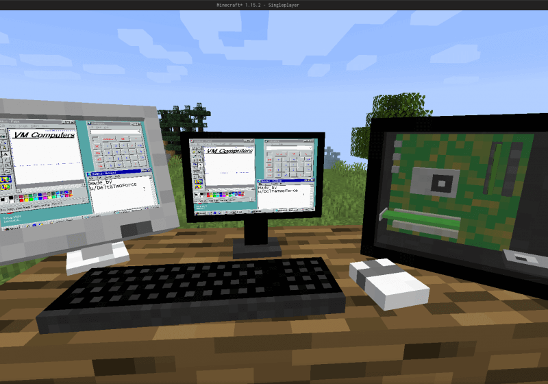 You can build a working PC inside Minecraft that plays games, including ...