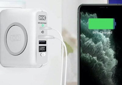 infinacore battery usb charger qi qi wireless charging power bank