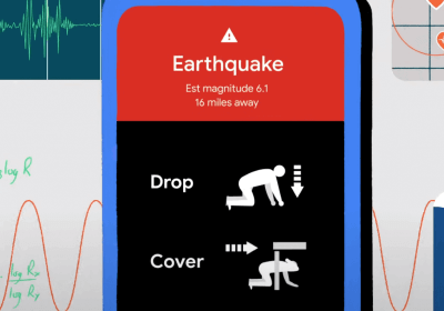 google android with video earthquake