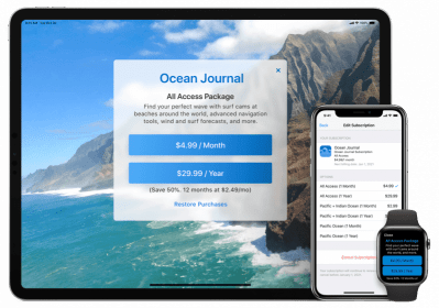 ios developers subscriptions ipados ios 14