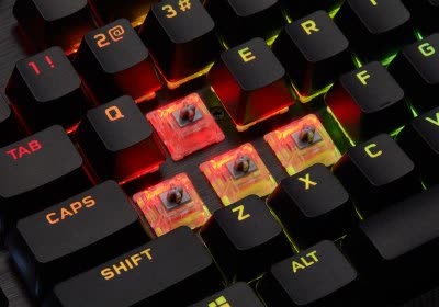 corsair k100 rgb mechanical keyboard