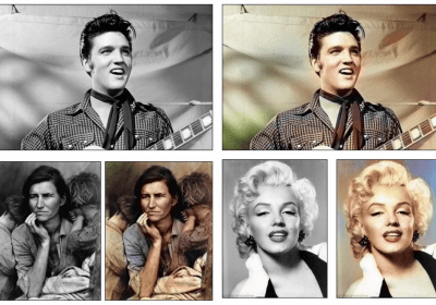historians machine learning neural networks upscaling colorization