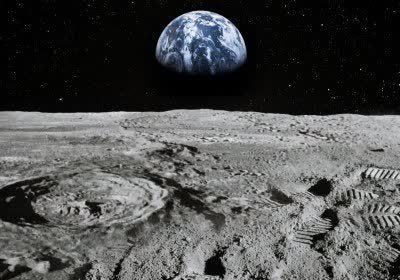 nasa moon space with video