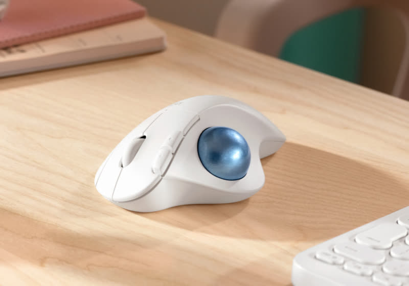 Logitech's latest pointer, the Ergo M575, caters to trackball
