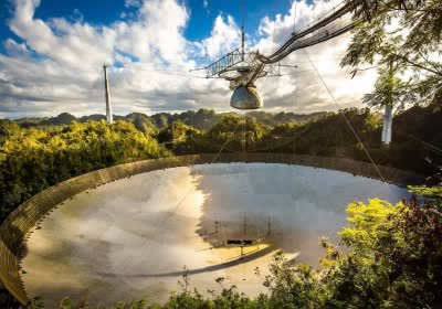 arecibo puerto rico space telescope observatory