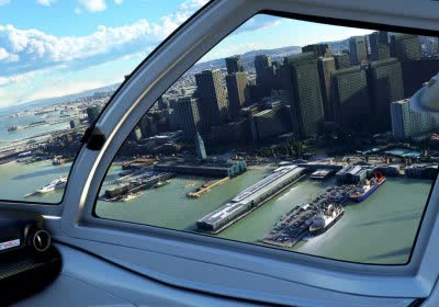 microsoft flight simulator flight simulator with video