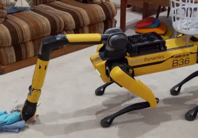 boston dynamics spot with video