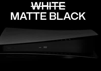 black ps5 sony playstation 5 faceplates