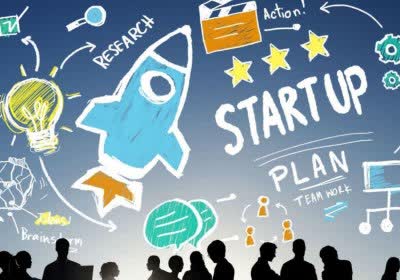 startup brainstorming begin rocket