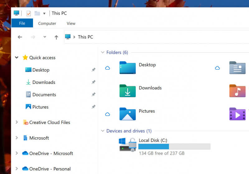 Windows 10 gets new icons for the File Explorer in latest Insider build ...
