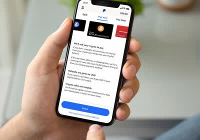 paypal cryptocurrency payments mobile