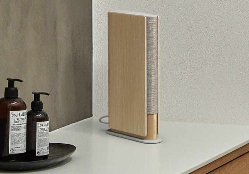 Bang & Olufsen Beosound Emerge is a uniquely designed speaker that