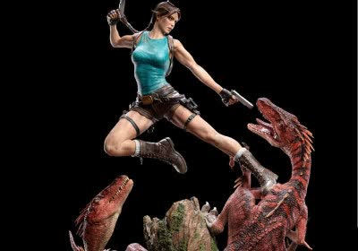 weta workshop lara croft tomb raider figure