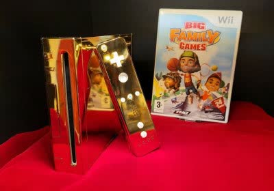 karat gold nintendo wii queen sale ebay nintendo wii collectors edition