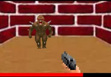 tired boring captchas developer created doom-themed doom captcha