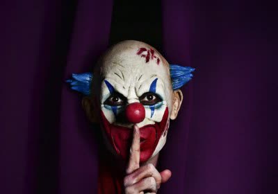 police legal social surveillance clown sightings