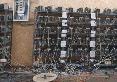 suspected bitcoin cryptocurrency mining