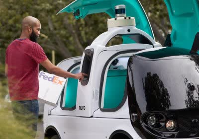 fedex nuro self-driving