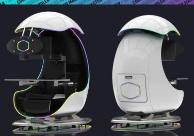 cooler master orb motorized gaming pod cooler master gaming chair