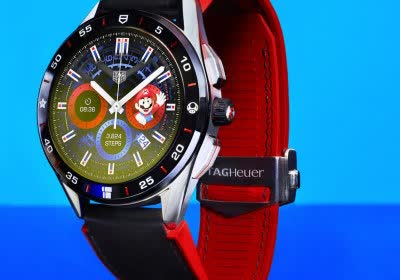 tag heuer super mario-themed android smartwatch mario