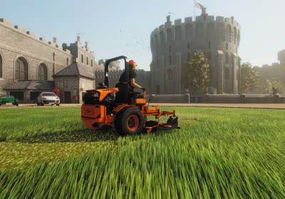 lawn mowing simulator simulator