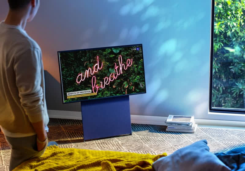 All Samsung TVs have a remote kill switch to disable stolen sets, and