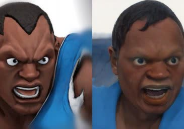 gaze street fighter google ai