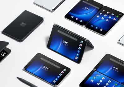microsoft surface duo tablet smartphone foldable