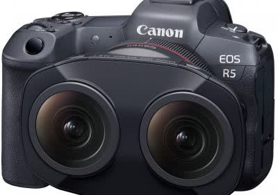 canon introduces dual fisheye lens stereoscopic capture photography canon vr with video
